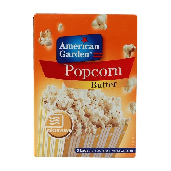 American Garden Pop Corn Butter 273 gm