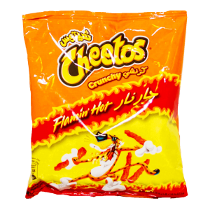 Cheetos Chips Crunchy Flamin Hot 25 gm