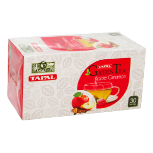 Tapal Green Tea Bags Apple Cinnamon 30 Bags 45 gm