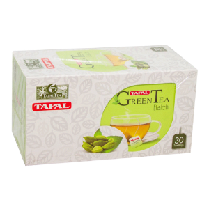 Tapal Green Tea Bags Elaichi 30 Bags 45 gm
