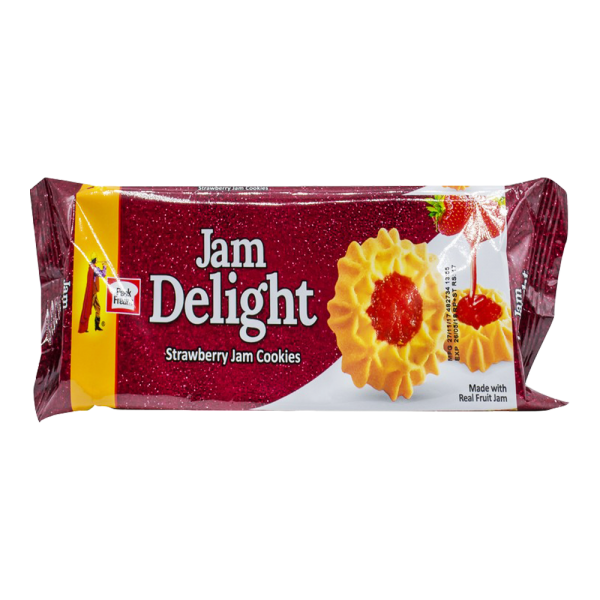 Peek Freans Jam Delight Strawberry Jam Cookies/Biscuits 45 gm