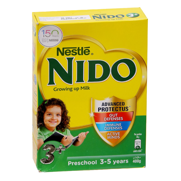 Nestle Nido Milk Powder 3Plus Growing Up Milk 400gm