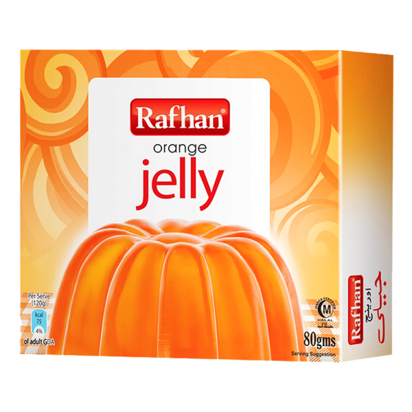 Rafhan Jelly Crystal Orange 85 gm