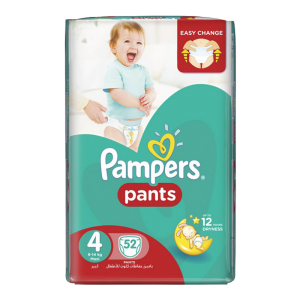Pampers Pants Culottes 4 9-14kg Maxi 56Pcs