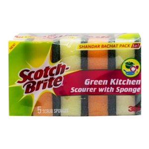 Scotch Brite Sponge Bachat Pack 5 Pcs