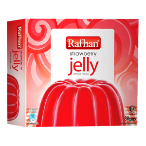 Rafhan Jelly Crystal Strawberry 80 gm