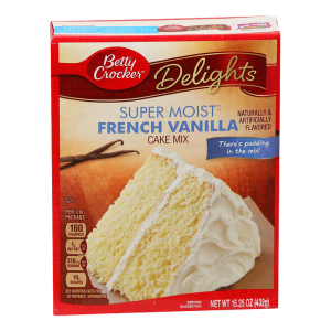 Betty Crocker Cake Mix French Vanilla 432 gm