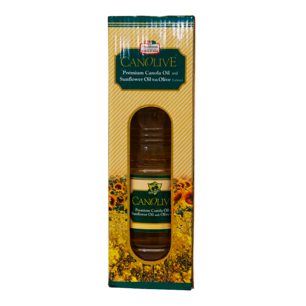Canolive Premium Canola Oil Bottle 1 ltr
