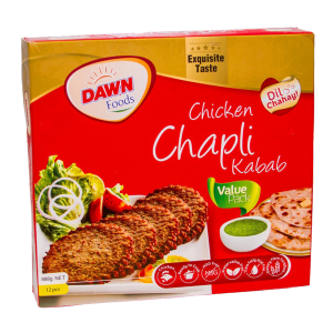 Dawn Chicken Chapli Kabab 12 Pcs 888 gm