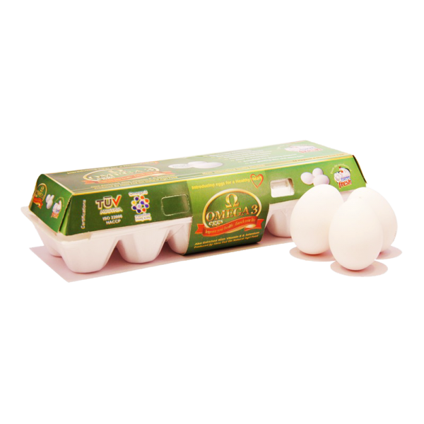 Farm Fresh Omega 3 Eggs 12 Pcs Pack