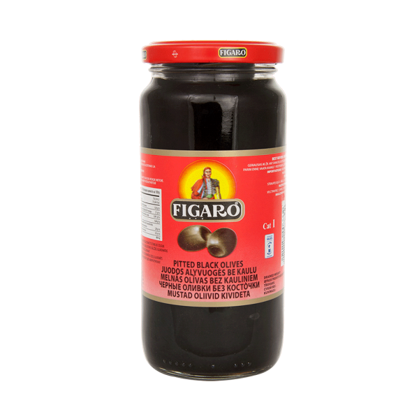 Figaro Olives Black Pitted 340 gm