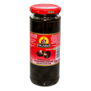 Figaro Olives Black Pitted 450 gm