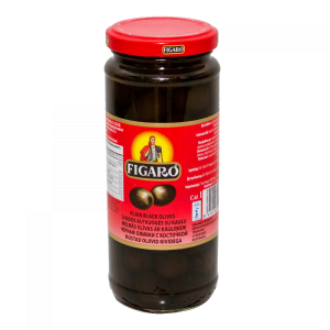 Figaro Olives Black Plain 340 gm