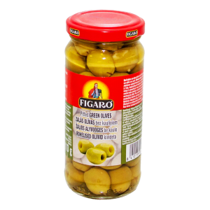 Figaro Olives Pitted Green 240 gm