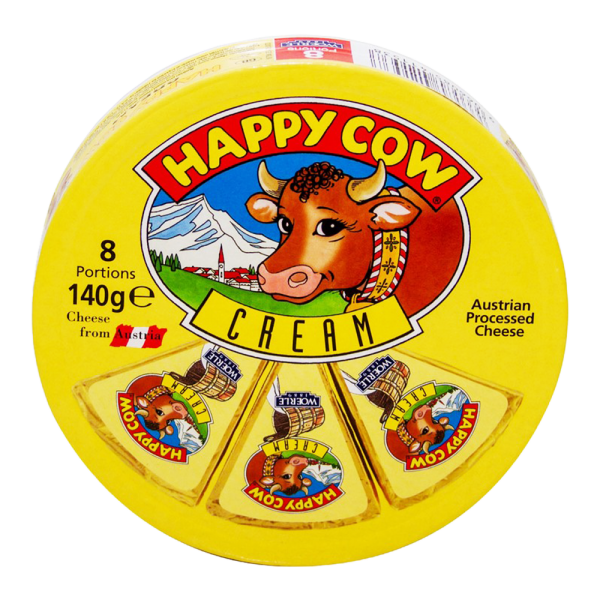 Happy Cow Cream 8 Portions 140 gm