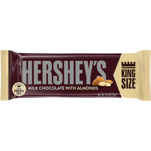 Hersheys Chocolate King Size Almond 73 gm