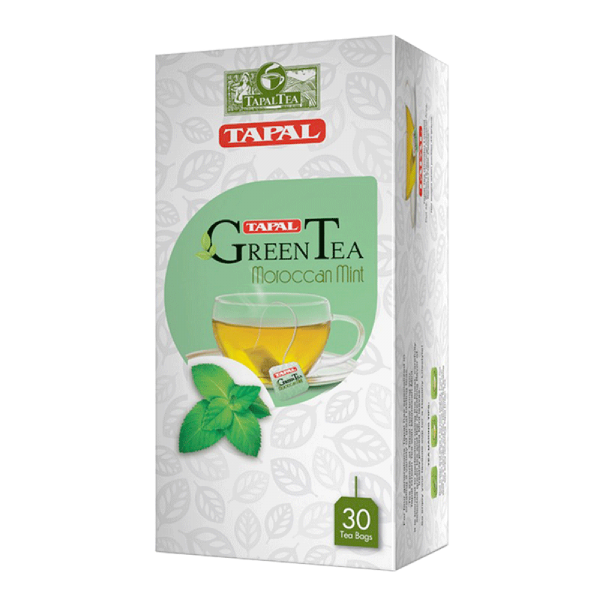 Tapal Green Tea Moroccan Mint 30 Bags 45 gm
